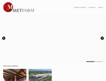 Tablet Screenshot of metform.com.br